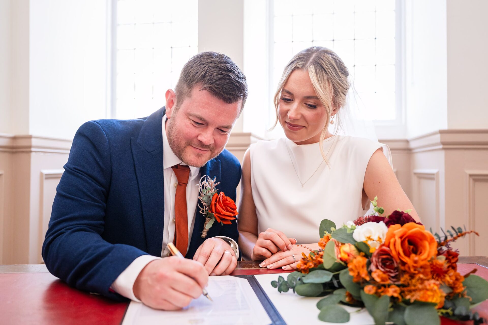 Cinematic wedding photography in West Yorkshire